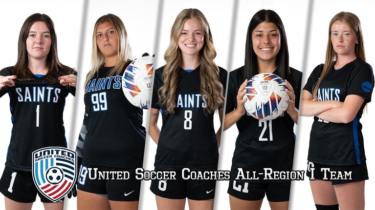 Women's Soccer Honors Continue to Mount as Five Saints Named to USC All-Region I Squad